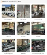 Customized Galvanized 3m 4m 5m 6m 7m 8M 9M 10M 12M Double Single Arm Lamp Pole Conical Octagonal Waterproof Street Light Pole - Image 6